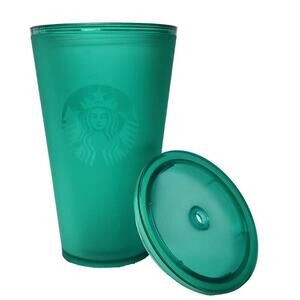 Starbucks Travel Drinkware, Frost-Teal 16oz Double Wall Tumbler with Lid